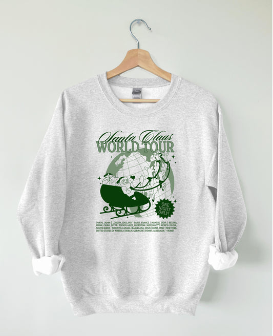 Vintage Santa World Tour crewneck