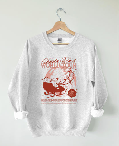 Vintage Santa World Tour crewneck