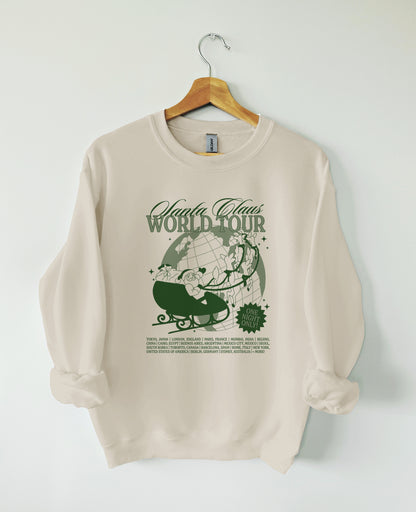 Vintage Santa World Tour crewneck