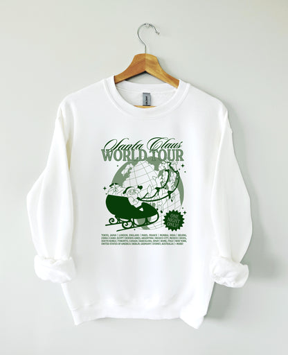 Vintage Santa World Tour crewneck