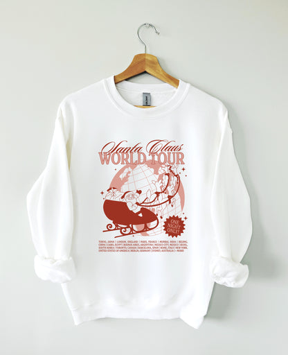 Vintage Santa World Tour crewneck