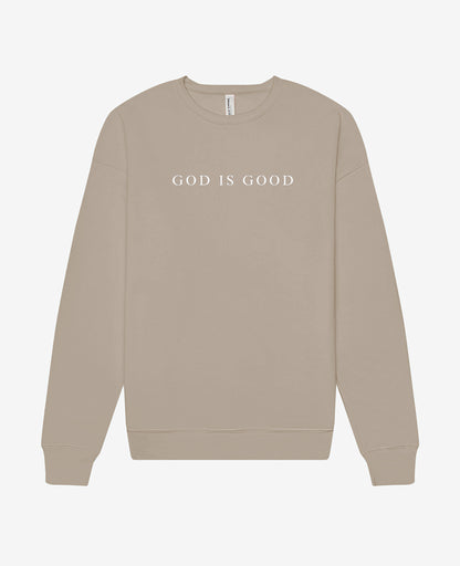 GOD IS GOOD | sponge fleece crewneck