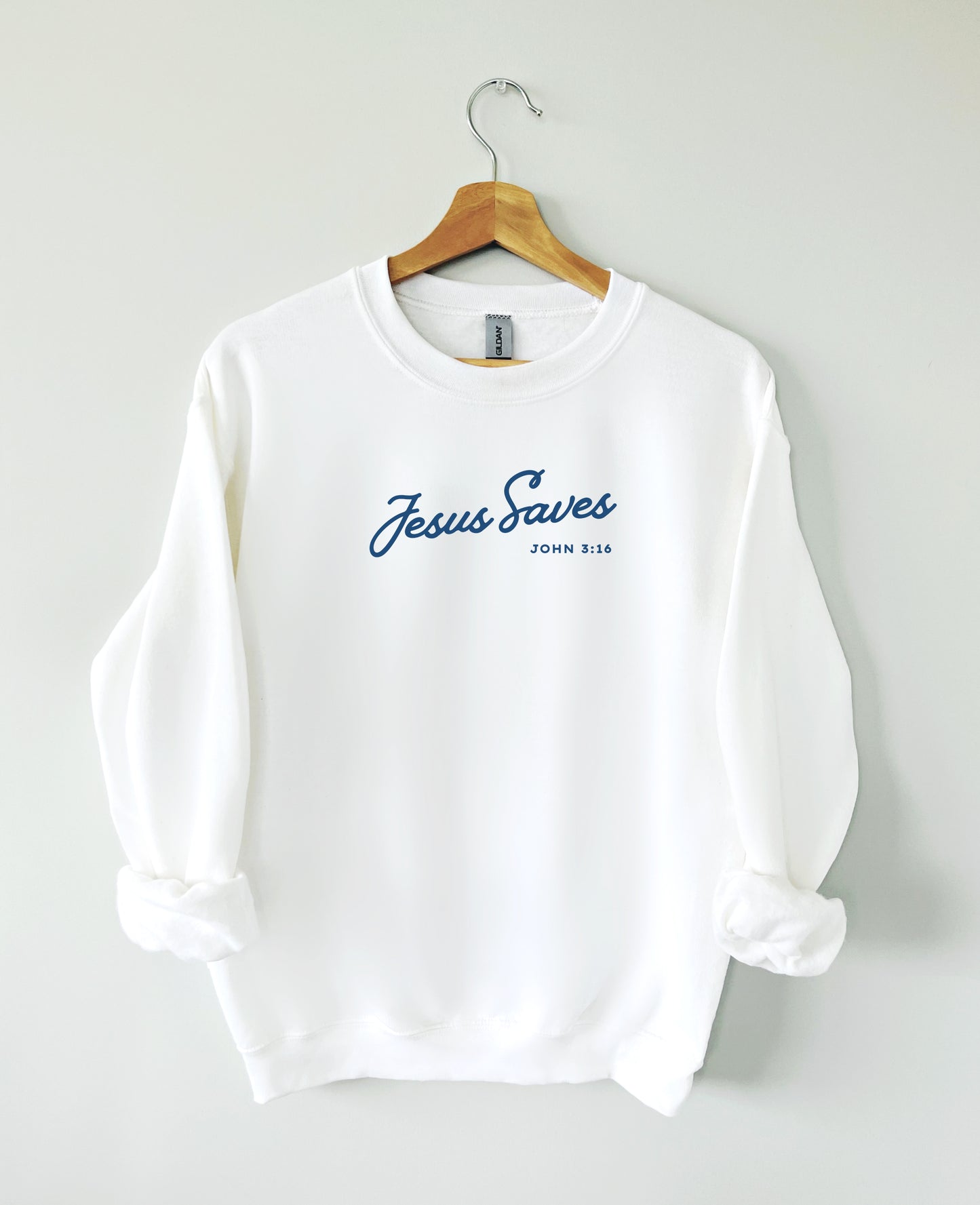 Jesus Saves crewneck