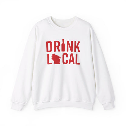 Drink Local, Wisconsin | 50/50 crewneck