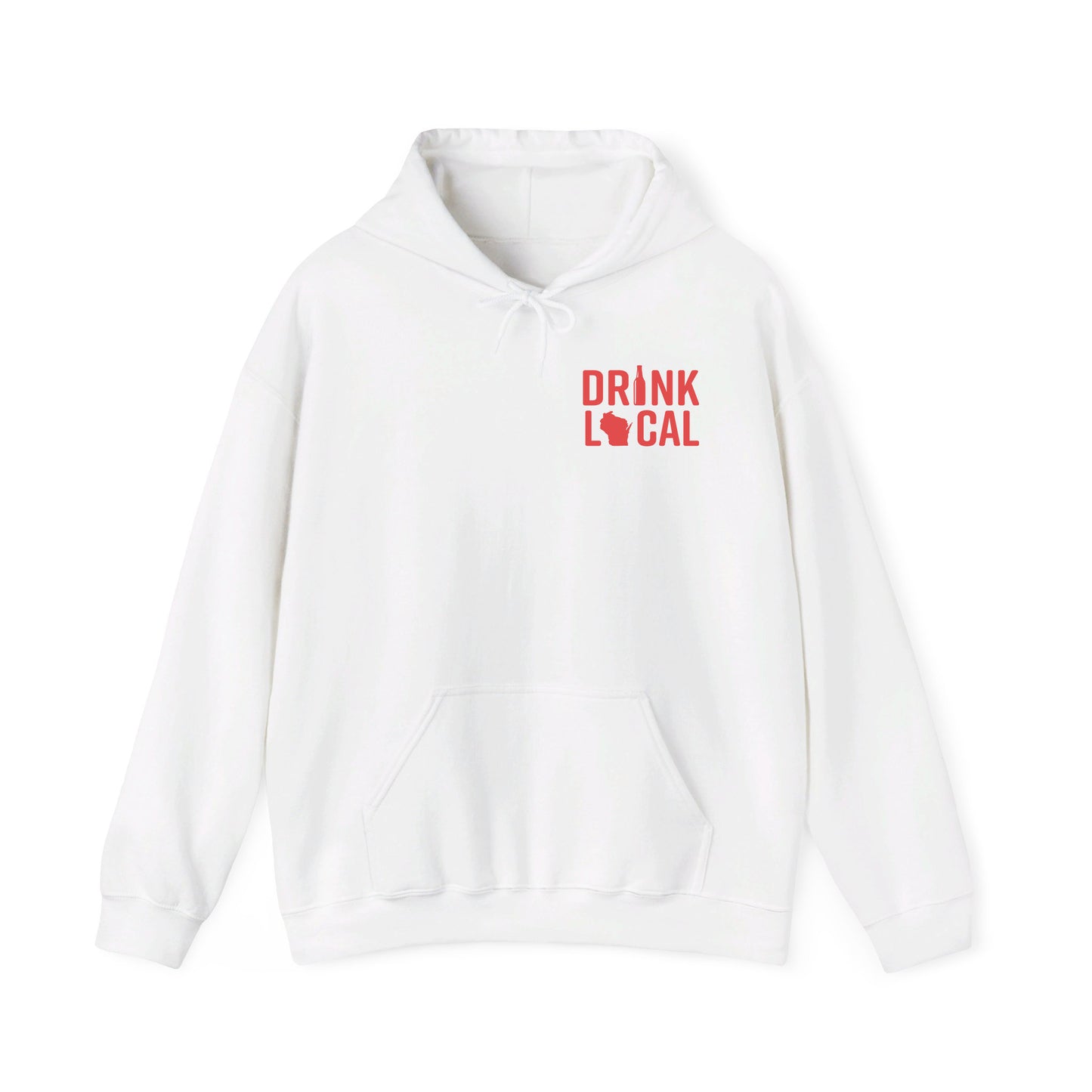 Drink Local, Wisconsin | 50/50 hoodie